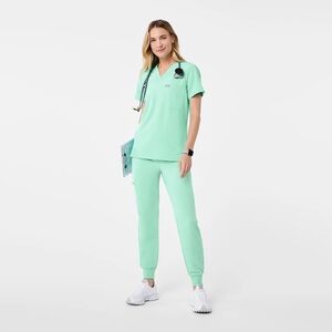 Scrub set, surgical green
